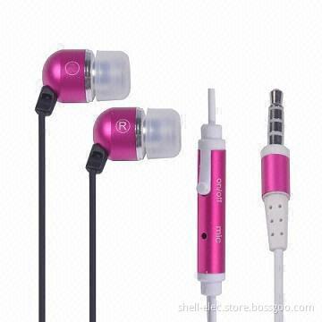 Handsfree Kit for Various Brand Mobile Phone/MP3/MP4 with Microphone and 50mW Maximum Input Power